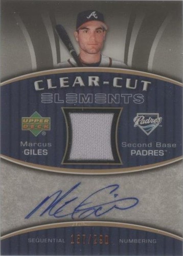 2007 Upper Deck Elements - Marcus Giles #CCE-MG