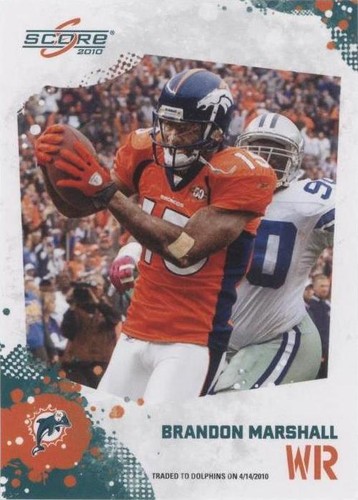 2010 Score Brandon Marshall #84