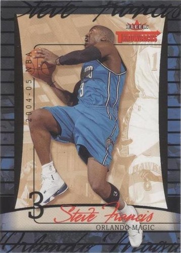 2004-05 Fleer Throwbacks - Steve Francis #34