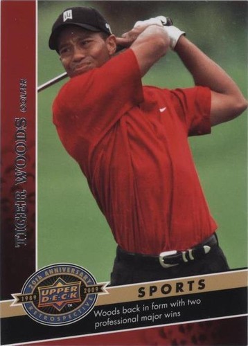 2009 Upper Deck 20th Anniversary Retrospective - Tiger Woods #2103