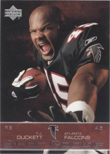 2002 Upper Deck T.J. Duckett #219