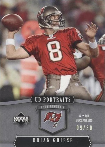 2005 Upper Deck Portraits Brian Griese #93