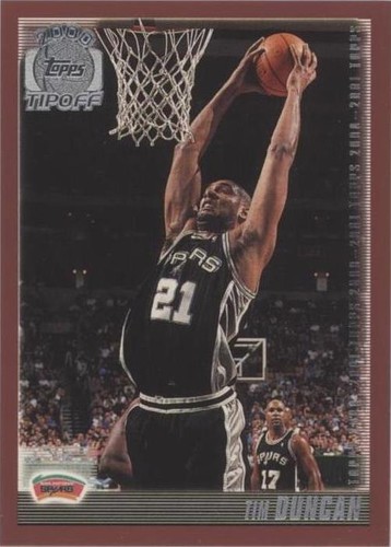 2000-01 Topps Tip-Off - Tim Duncan #60