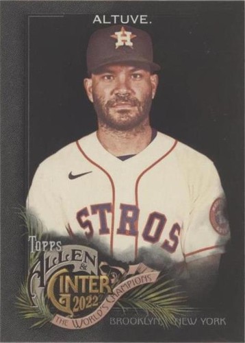 2022 Topps Allen & Ginter X - Jose Altuve #96