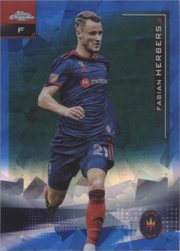 2021 Topps Chrome MLS Sapphire Edition Fabian Herbers #144