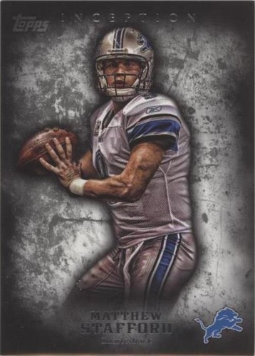 2012 Topps Inception Matthew Stafford #63
