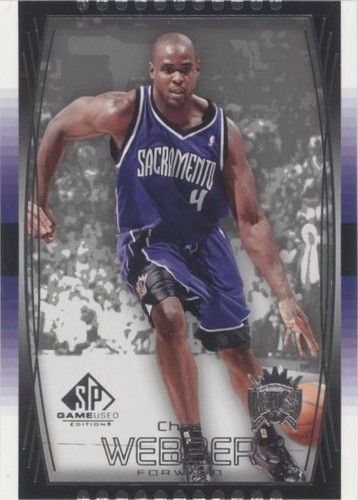2004-05 SP Game Used - Chris Webber #49