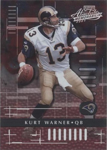 2001 Playoff Absolute Memorabilia Kurt Warner #87