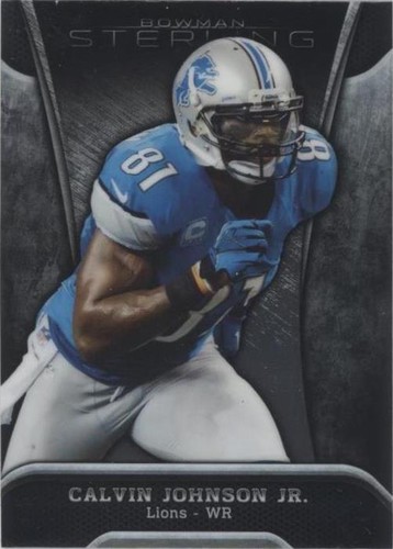 2013 Bowman Sterling Calvin Johnson #70