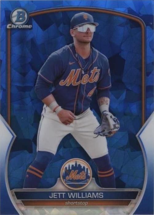 2023 Bowman Chrome Sapphire Edition - Jett Williams #BCP-216