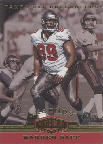2019 Panini Plates & Patches Warren Sapp #144