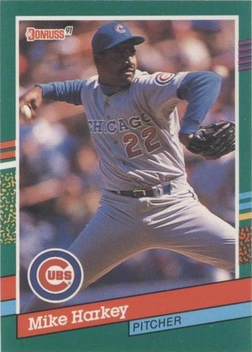 1991 Donruss - Mike Harkey #447