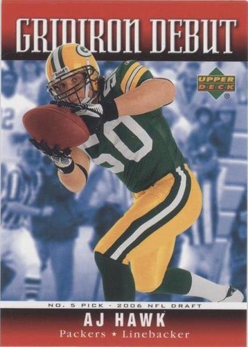 2006 Upper Deck A.J. Hawk #1GD-AH