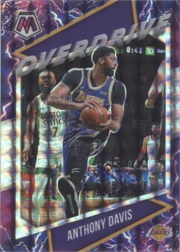 2019 Panini Mosaic Anthony Davis PSA 10 Will To Win #6 Holo