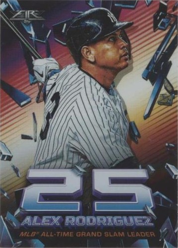 2020 Topps Fire - Alex Rodriguez #SS-4