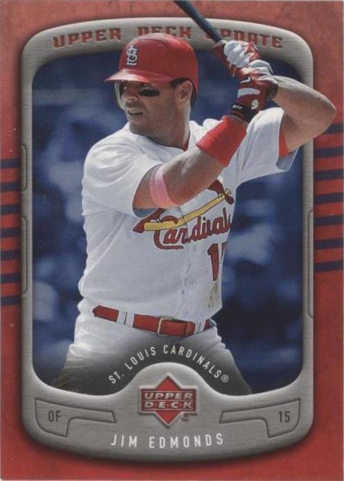 2005 Upper Deck Update - Jim Edmonds #48
