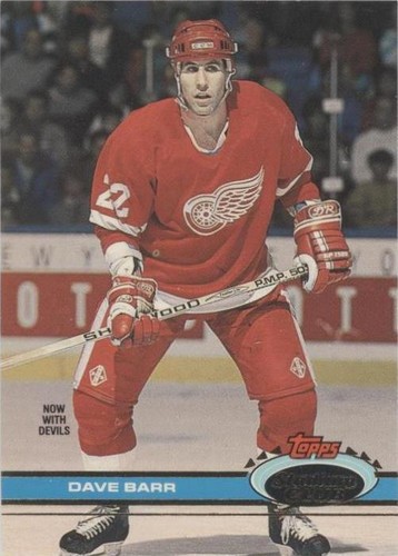 1991-92 Topps Stadium Club - Dave Barr #141