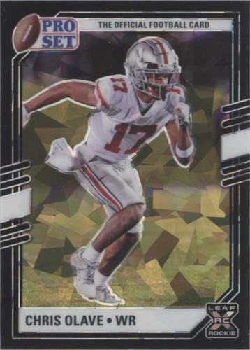 2022 Leaf Pro Set Draft Chris Olave #PSB-CO1
