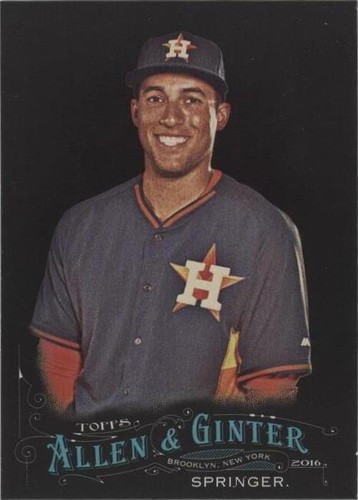 2016 Topps Allen & Ginter X - George Springer #197