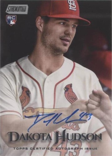 2019 Topps Stadium Club - Dakota Hudson #SCA-DH