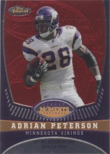 2008 Topps Finest Adrian Peterson #AP4
