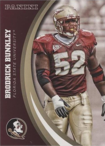 2015 Panini Florida State Seminoles Brodrick Bunkley #69