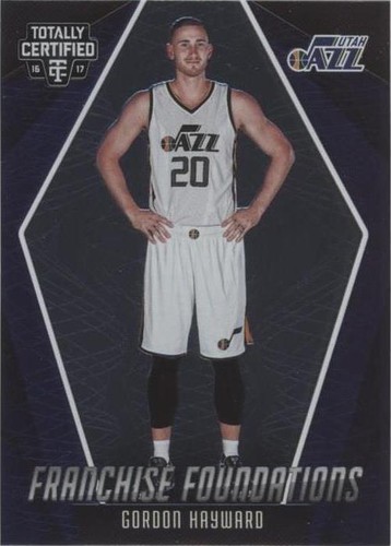 2016-17 Panini Totally Certified - Gordon Hayward #19