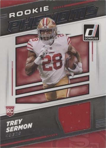 2021 Panini Donruss Trey Sermon #RPJ-TSE