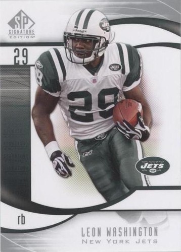 2009 SP Signature Edition Leon Washington #184