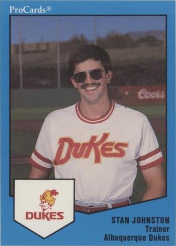 1989 ProCards Minor League Team Sets - Stan Johnston #74