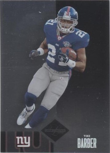 2004 Leaf Limited Tiki Barber #91