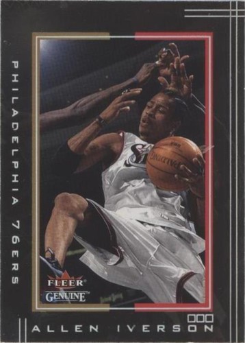 2001-02 Fleer Genuine - Allen Iverson #29