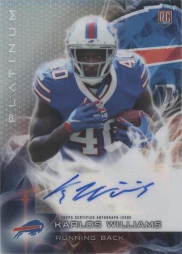 2015 Topps Platinum Karlos Williams #AR-KWI