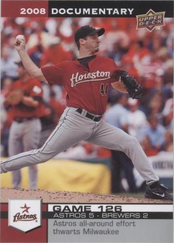 2008 Upper Deck Documentary - Roy Oswalt #3758