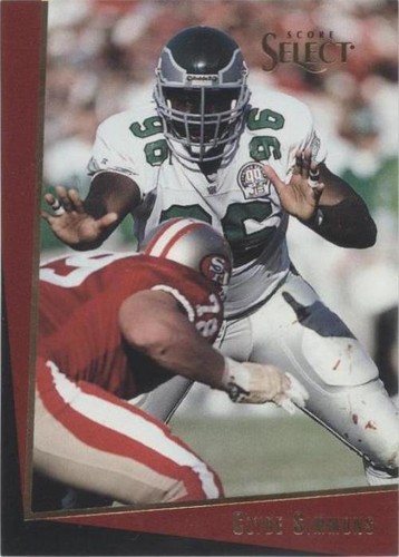 1993 Score Select Clyde Simmons #114