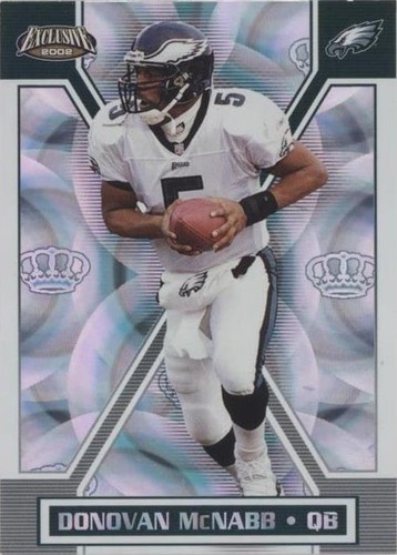 2002 Pacific Exclusive Donovan McNabb #128