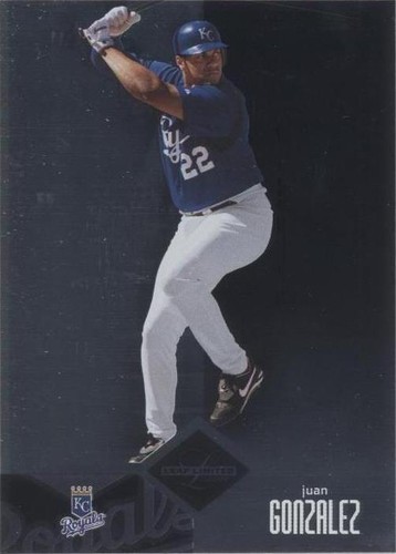 2004 Leaf Limited - Juan González #76