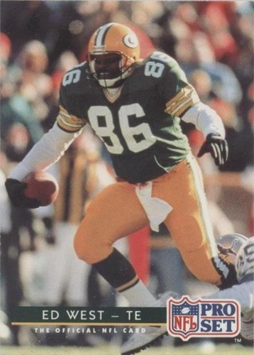 1992 Pro Set Ed West #179