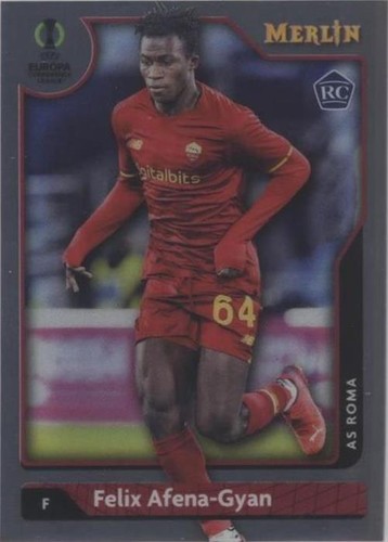 2021-22 Topps Merlin Collection Chrome UCL Felix Afena-Gyan #116