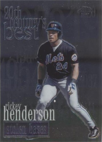 2000 Topps Chrome - Rickey Henderson #233