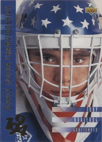 1993 Upper Deck #555 Toby Kvalevog - USA - Rookie | eBay