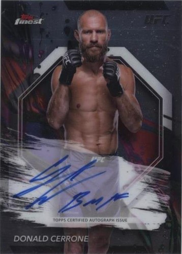 2024 Topps Finest UFC - Donald Cerrone #FA-DDC