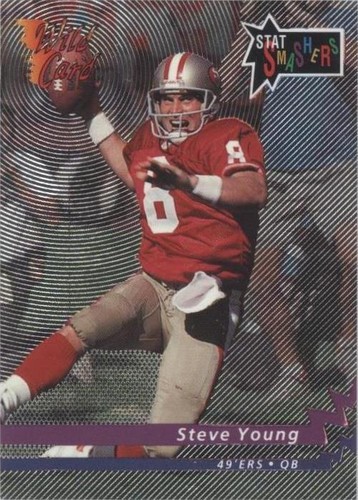 1993 Wild Card Steve Young #WSS-55