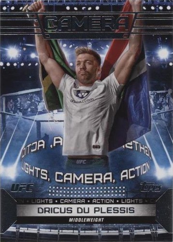 2024 Topps UFC Knockout - Dricus Du Plessis #CAM-4