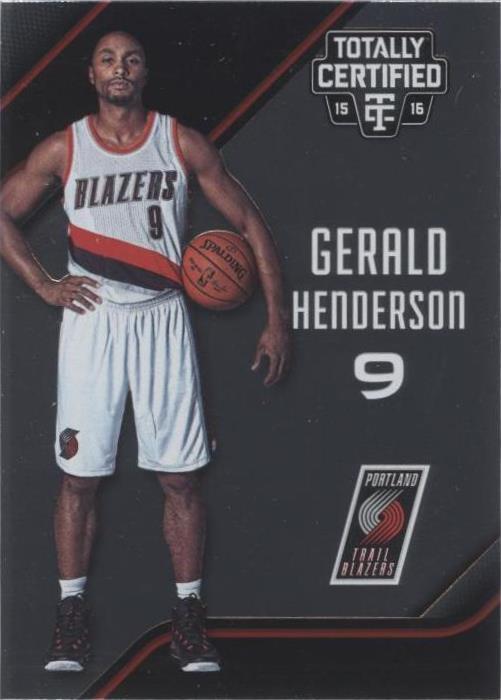 2015-16 Panini Totally Certified - Gerald Henderson #14
