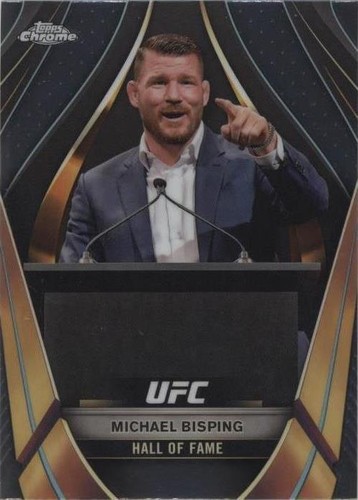 2024 Topps Chrome UFC - Michael Bisping #EMB-7