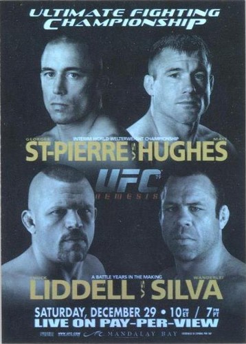 2009 Topps UFC - Georges St-Pierre Matt Hughes #FPR-UFC79