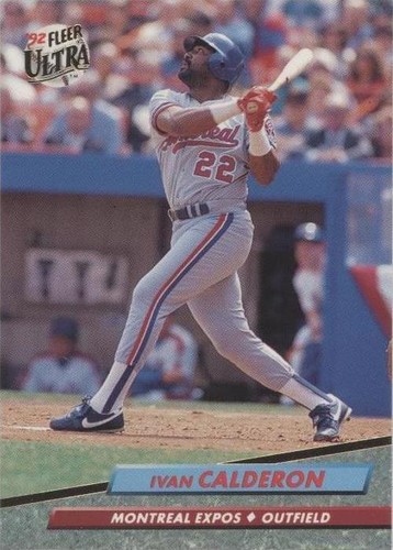 1992 Fleer Ultra - Ivan Calderon #513