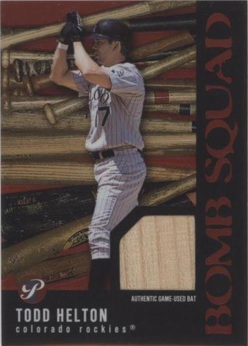 2003 Topps Pristine - Todd Helton #PBS-TH