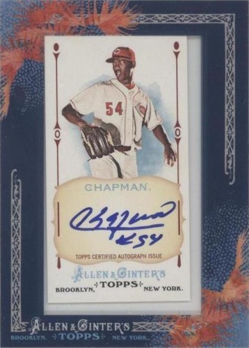 2011 Topps Allen & Ginter's - Aroldis Chapman #AGA-AC